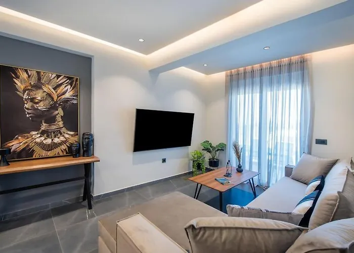 Santa Marina Luxury #3 شقة Asgourou